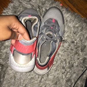 Pink and Grey huaraches. Size 6.5 in women.